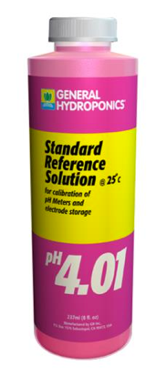 General Hydroponics - STANDARD REFERENCE SOLUTION PH 4.01 8 OUNCE