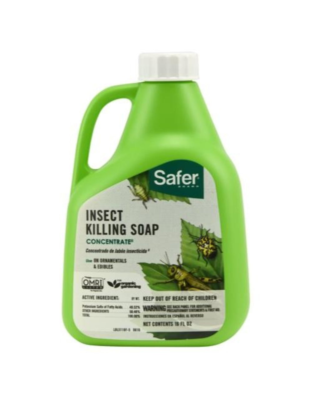 Safer - Insect Killing Soap II Conc. - 16 Oz