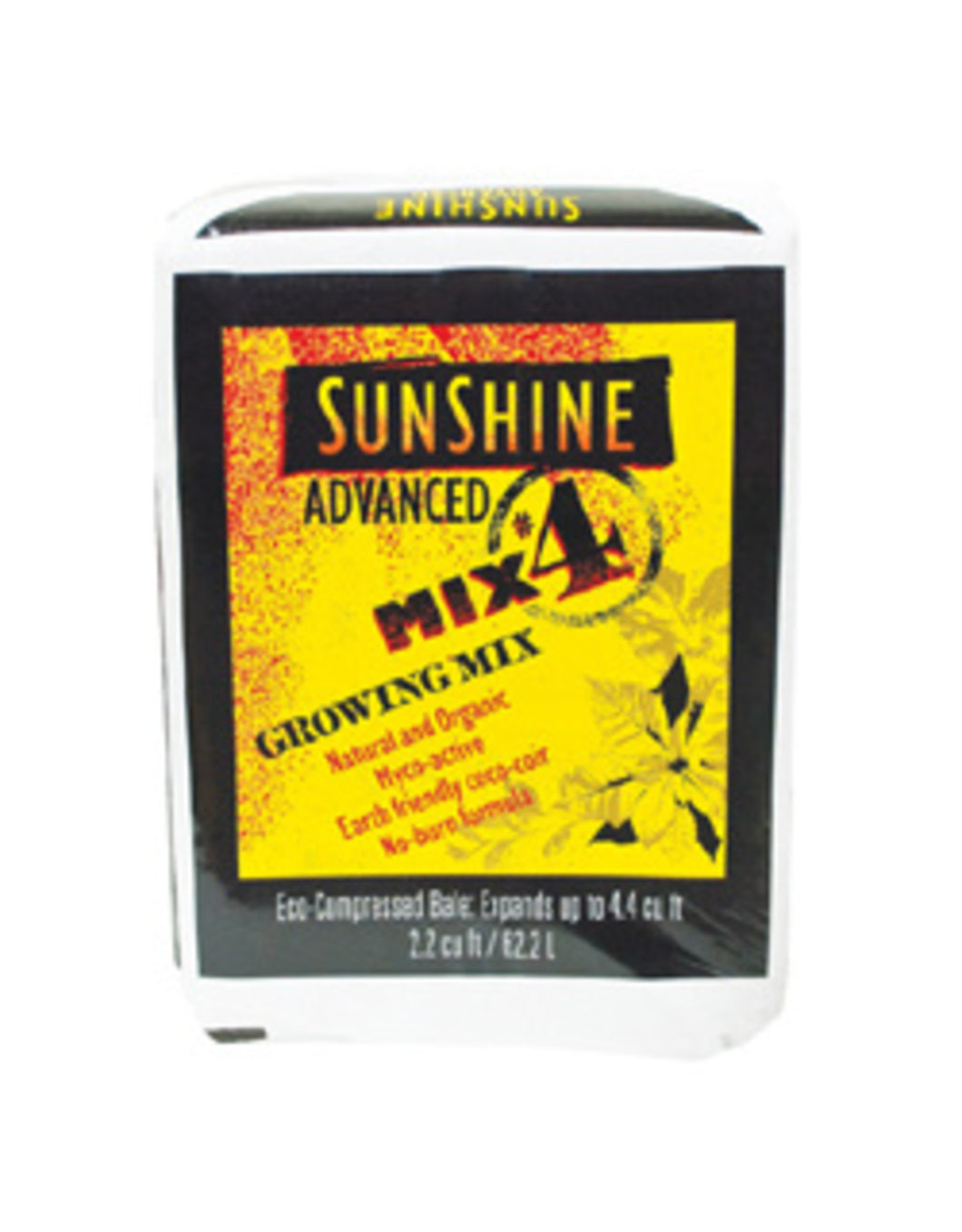 Sunshine Advanced - (Yellow Bag) Mix #4 - 3 Cu/Ft